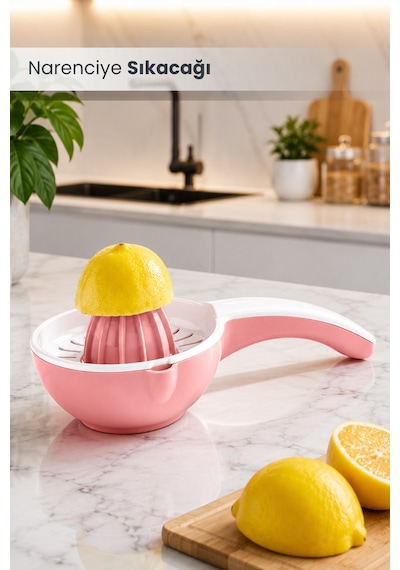 Portakal Limon Ve Narenciye Sıkacağı - Pratik Sıkacak Çok Renkli