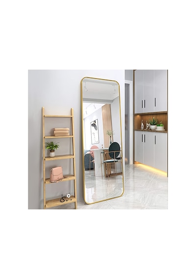 Enc Home 180x60 Ayaklı Boy Aynası Gold