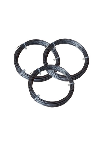 Luxilon 125 Alu Power Rough Kordaj Gümüş 12 M 3'lü