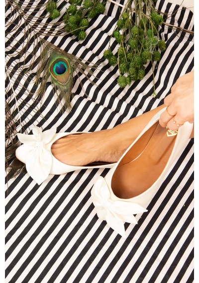 Fox Shoes Ten Kadın Babet H726810504 Ten