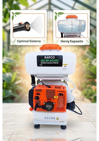 Rapco As768a Motorlu İlaçlama Atomizeri 14 Lt