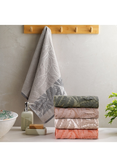 Schafer Home Adore Jakarlı Havlu 70x140 Cm 1 Parça-gri