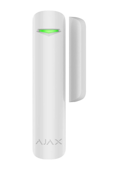 Ajax DoorProtect Plus Kombine Kablosuz Manyetik Kapı ve Pencere Dedektörü Şok Ve Darbe Algılar Beyaz