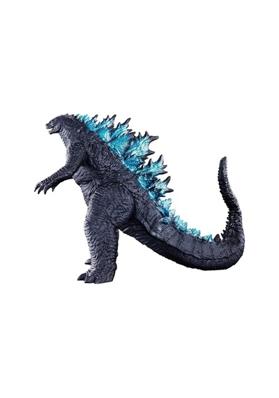 Godzilla Dinozor Figürü Vinil Çocuk Sesli Mavi 14,9cmx20,1cm