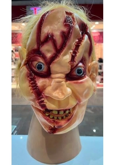 Halloween Chucky Maskesi, Korku Maskesi, Cadılar Bayramı Aksesuarları, Çaki Maskesi