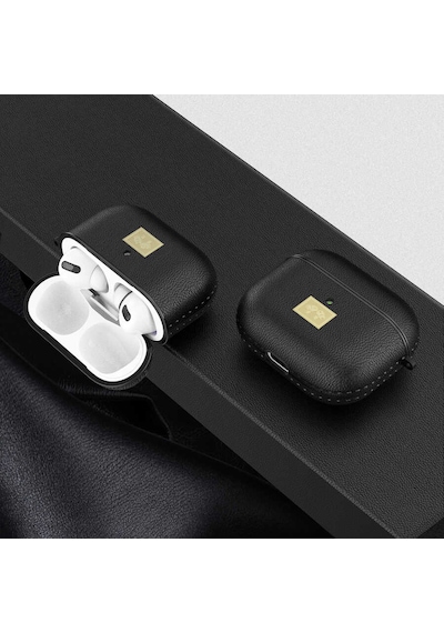Wlons Apple Uyumlu AirPods 3. Nesil Kılıf Deri Görünümlü Askılı Koruma 3 Bluetooth Kulaklık Aks. 36769017