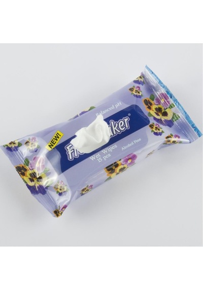 Freshmaker Islak Cep Mendil - Alkolsüz ve Ph Dengelenmiş - Çiçeksi Kokular - 15 Adetlik 36 Paket
