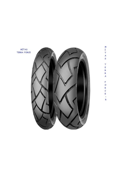 Mitas  120/70Zr19 170/60Zr17 Terra Force-R Ön Arka Set
