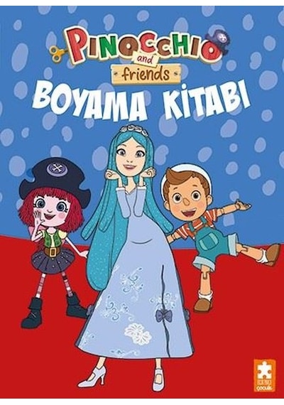 Pinocchio and Friends - Boyama Kitabı 2- Eksik Parça