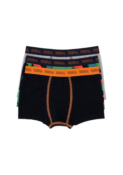 U.S. Polo Assn. Erkek Çocuk 3'lü Boxer 50301739-VR033