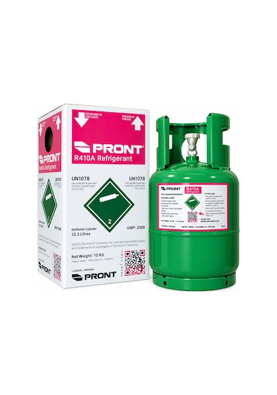Pront R410a Soğutucu Klima Gazı 10 Kg Yeşil Tüp Yeşil