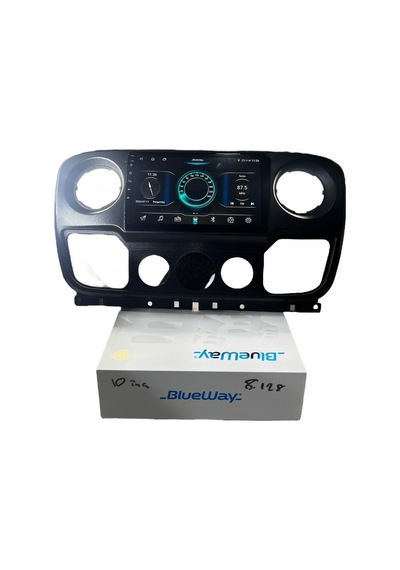 Opel Movano-renault Master Blueway 8-128 Tam Profesyonel Oem Multimedia 10"