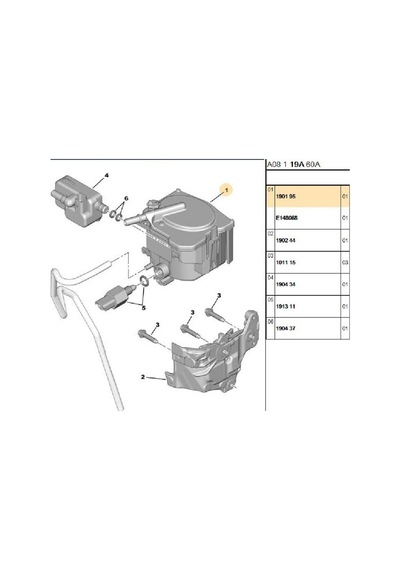 Mazot Filtresi 1.6 Hdi Dw6td Euro 4