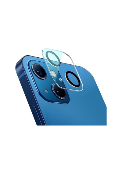 Ally Apple Uyumlu iPhone 13 3D Full Tempered Glass Cam Kamera Koruyucu
