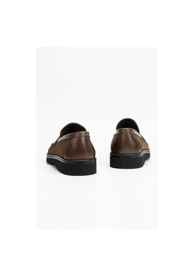 Valmenti Erkek Taba Süet Hakiki Deri Loafer Ayakkabı 342 8001 Erk Ayk Sk23/24 Taba