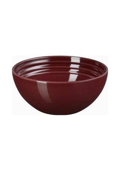 Le Creuset Seramik Şık Tasarım Atıştırmalık Kasesi Bordo