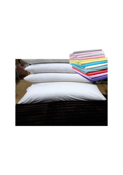 Karı Koca Yastığı 50x130 Kılıflı , Pamuklu, Uzun Yastık Çok Renkli