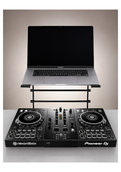 Pioneer Dj Ddj-flx4 - Dm-40d Monitör Hoparlör Çift - Hdj-cue1 Dj Kulaklığı - Dj Stand - Dj Başlangıç Seti