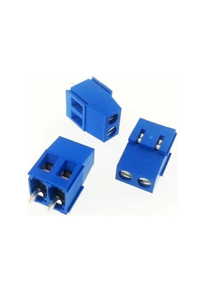 Pcb Tip 2 Pin Klemens Mavi-yeşil