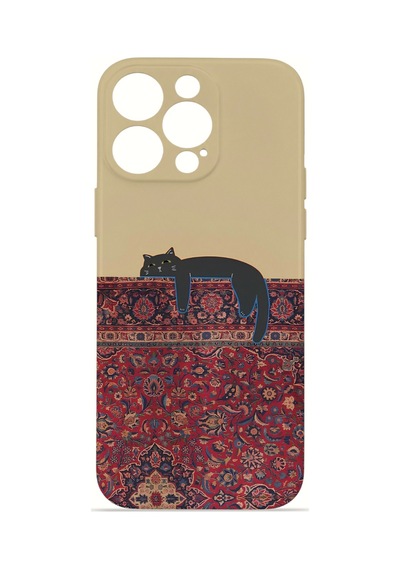 Apple iPhone Uyumlu 12 Pro Max Vorian İnce Kamera Korumalı Mika Kılıf Persian Cat Lounge Persian Cat Lounge Mika