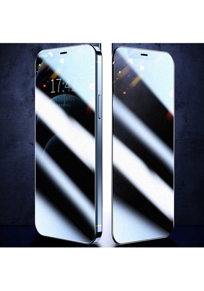 Apple Uyumlu iPhone 13 Pro Max Zore Rika Premium Privacy Temperli Cam Ekran Koruyucu