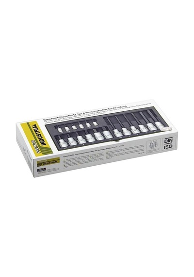 Proxxon 23100 18 Parçalı Allen Lokma Takımı 1/4'' Ve 1/2''