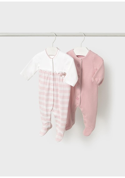 Mayoral Kız Bebek Tulum Seti 2li Pembe