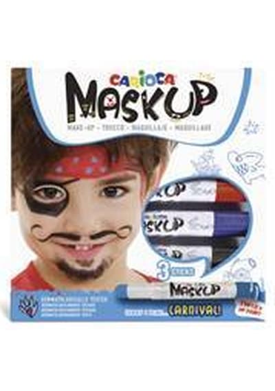 Carioca Mask Up Yüz Boyası 3 Renk Canavarlar