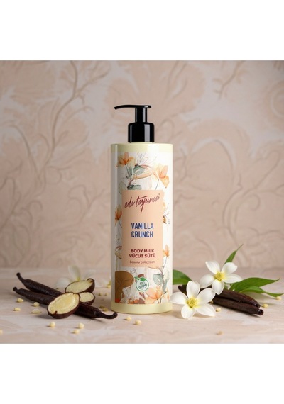 Eda Taşpınar Yoğun Nemlendirici ve Yumuşak Cilt Etkisi Vanilla Crunch Vücut Losyonu 400 ML