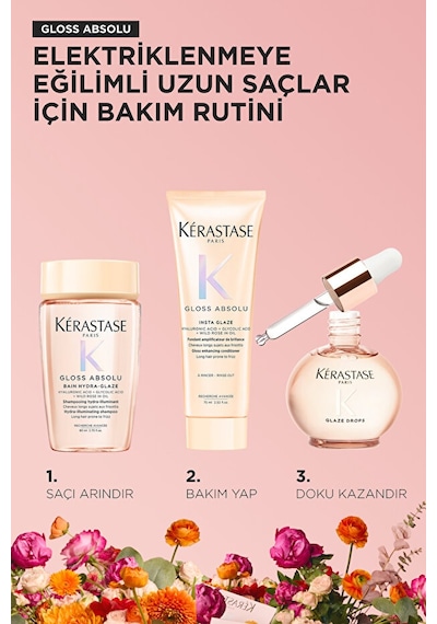 Kerastase Gloss Absolu Parlaklık Veren Üçlü Saç Bakım Seti 80 Ml