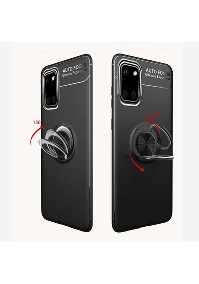 Samsung Galaxy Uyumlu Note 10 Lite Kilif Yüzüklü Magnetli Ravel Case 415866375