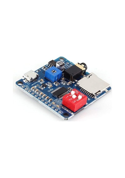 Dy-sv5w Mp3 Wav Ses Çalma Modülü Class D Amfi 5w 4-8ohm Hoparlör