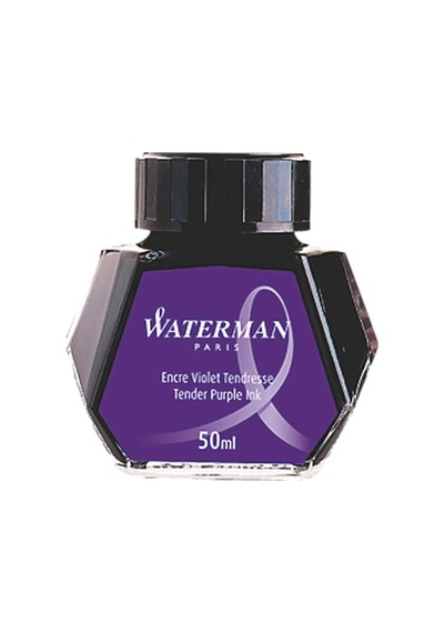 Waterman Dolma Kalem Mürekkebi Cam Şişede 50 Ml Mor S0110750 Çok Renkli