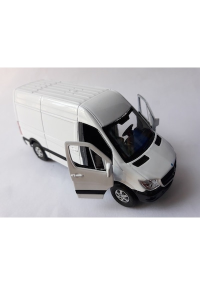 Mercedes Benz Sprinter  Panelvan Metal Kapı Açılır Diecast