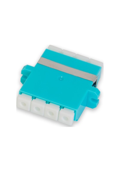 Lc-Lc 10G Quad Multimode Om3. Flanşlı Fiber Optik Adaptör