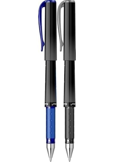 Offıce Broadlıne 1.0 Mm Jel Kalem Siyah & Mavi 2'li Blister 124-Pembe