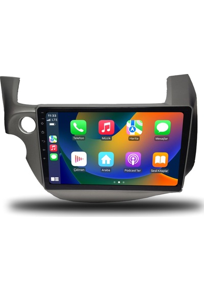 Avaydel Honda Jazz Android Carplay Multimedya 2009-2012 8GB RAM + 128GB Hafıza + 4 Çekirdek
