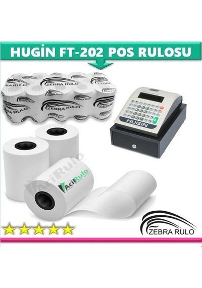 10 Adet - Hugin Ft 202 Pos Rulosu