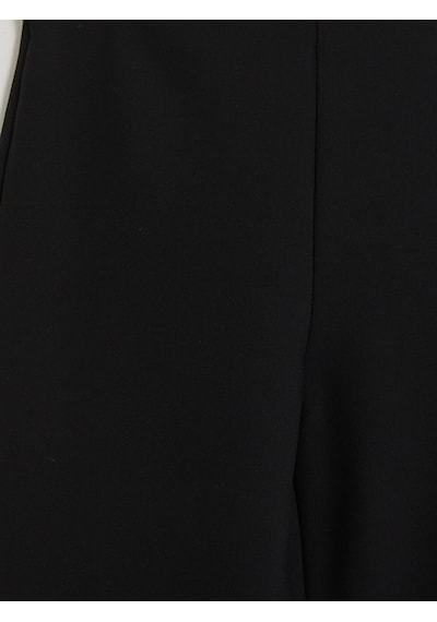 Lcw Vision Siyah Beli Fermuarlı Kadın Pantolon
