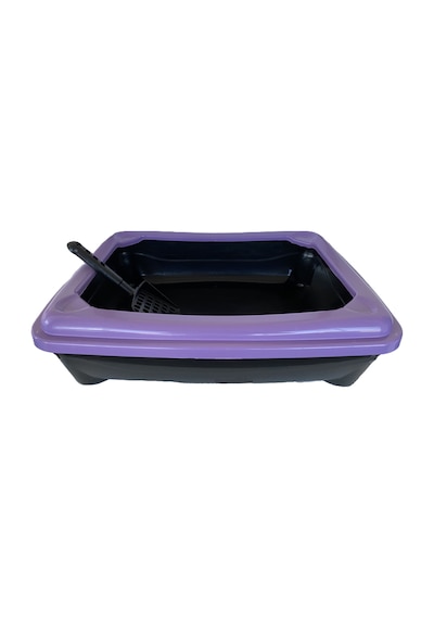 Techmrt Pet Garden Eco Açık Tuvalet Kabı Kürekli 45x35x12