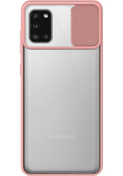 Samsung Galaxy A31 Lensi Açilir Kapanir Kamera Korumali Kilif 496037438
