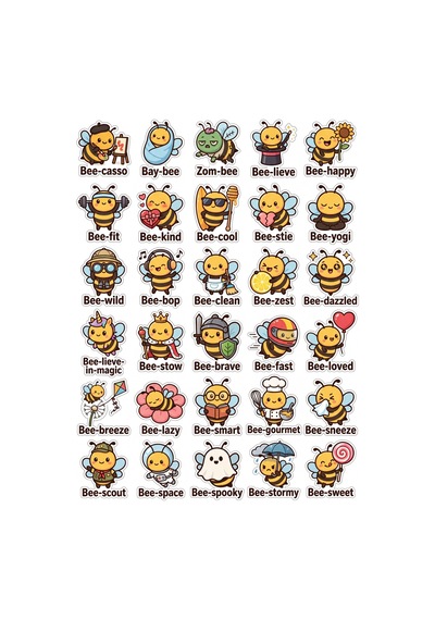 Scrapbook Planner Sticker Seti 150 Adet - 5'li Mega Paket - Laptop Defter Ajanda Etiketi Çok Renkli
