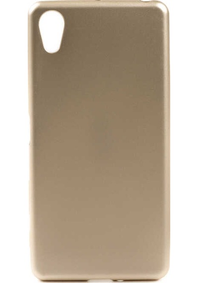 Sony Xperia X Performance Kılıf Zore Premier Silikon Kapak Gold