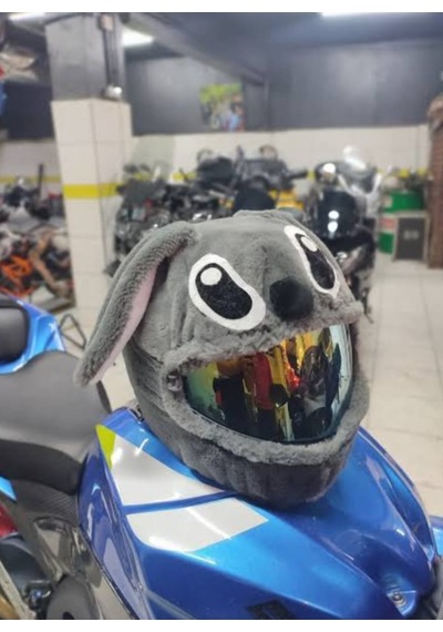 Gri Kask Kılıfı Aksesuarı