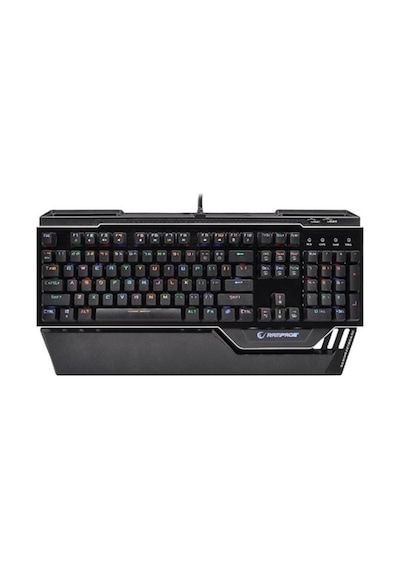 Rampage KB-RX92 COMMANDER Full RGB Ledli Usb 2*USB Hub US Layout Multimedya Gaming Q Klavye