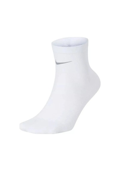 Nike Spark Lightweight Running Ankle Quarter Socks Dri-fit Reflektörlü Bilek Tekli Koşu Çorabı Beyaz