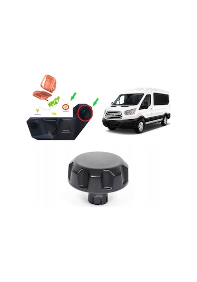 Ford Transit Koltuk Sırt Yatırma Ayar Makarası 2014--2022
