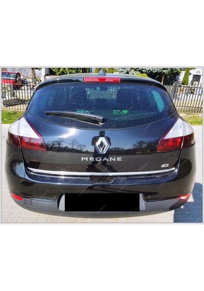 Renault Megane 3 Krom Bagaj Alt Çıtası 2008-2016 P. Çelik Hb