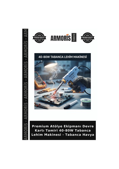 Premium Atölye Ekipmanı Devre Kartı Tamiri 40-80w Tabanca Lehim Makinesi - Tabanca Havya