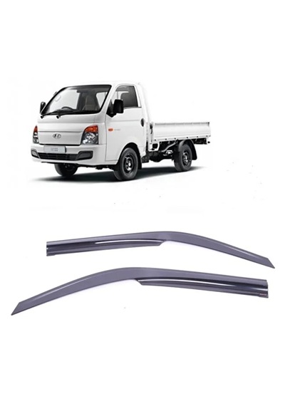 Hyundai H100 Kamyonet Parlak Siyah Mügen Cam Rüzgarlığı Hyundai H100 Kamyonet Tüm Kasalar 2 Li Set